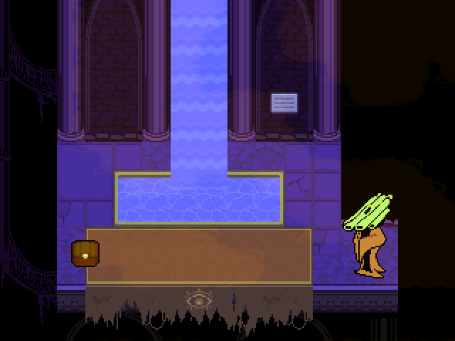File:2nd Sanctuary location money fountain.png - The Deltarune Wiki