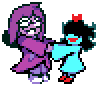 Seth and Aqua dancing