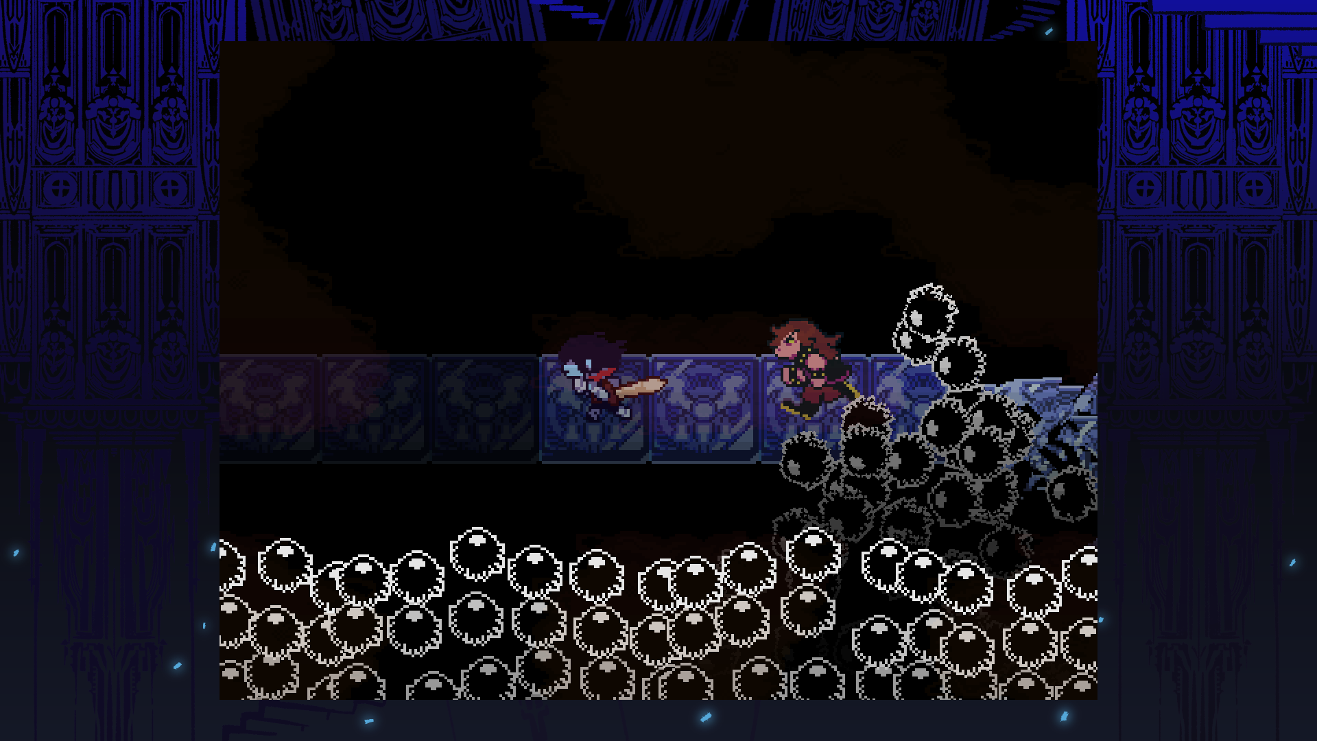 File:Border screenshot 2nd Sanctuary.png - The Deltarune Wiki