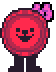 A C. Round wearing a pink ribbon in Chapter 4