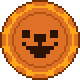 An unused Chapter 3 sprite of C. Round as a wheel