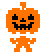 Dancing jack-o'-lantern