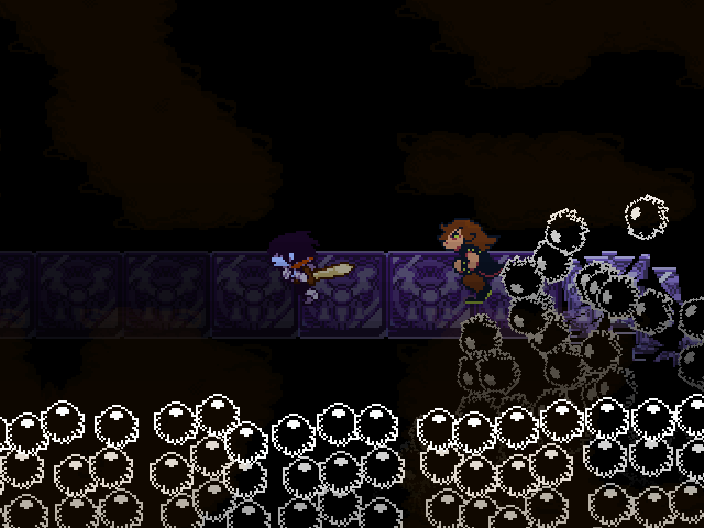 File:Kris and Susie screenshot running.png - The Deltarune Wiki