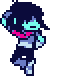 Kris performing a "Pirouette" versus Jevil
