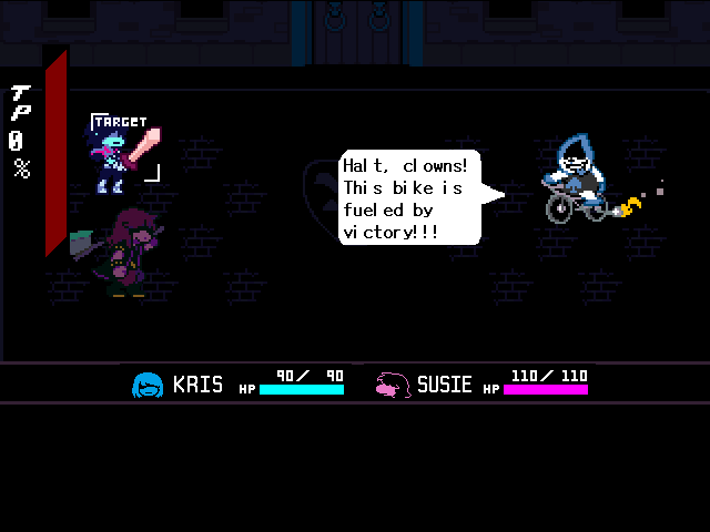 File:Lancer target screenshot.png - The Deltarune Wiki