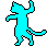 Mike cat overworld dance bluey.gif
