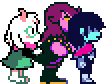 The party holding close together in the 3rd Sanctuary