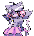 The irritable ghost confessing her feelings to Pink