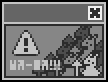 An unused version of a Poppup ad featuring Virovirokun