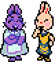 QC and the innkeeper laughing together