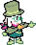 Ralsei's lawyer outfits from "Justice" versus Yellow and "HelpOut" versus Blue