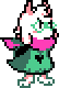 Ralsei battle serious.gif