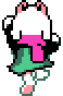 Ralsei's hatless climbing animation