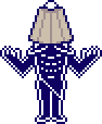 Rouxls posing as a lamp in Chapter 4