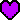 The sprite used in-game for the SOUL while in the purple SOUL mode.