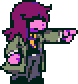 Susie's lawyer outfit from "Justice" versus Yellow and "HelpOut" versus Blue