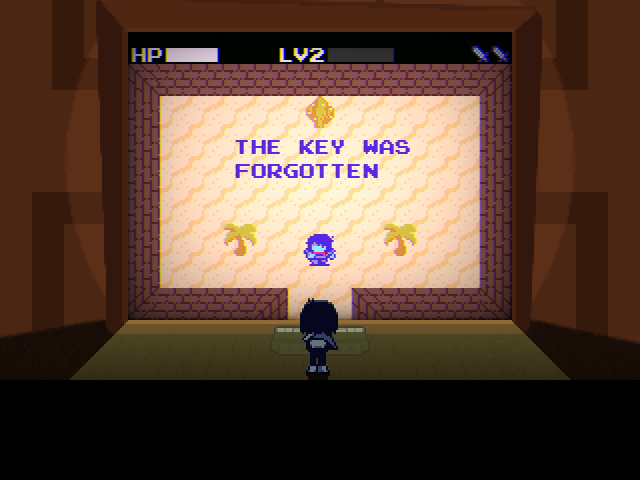 File:Sword Route screenshot forgotten key.png - The Deltarune Wiki