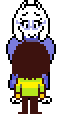 Toriel overworld hug Kris.gif