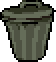 A trash can as it appears in TV World