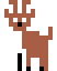 A placeholder sprite of a brown deer meant for the White Cloak