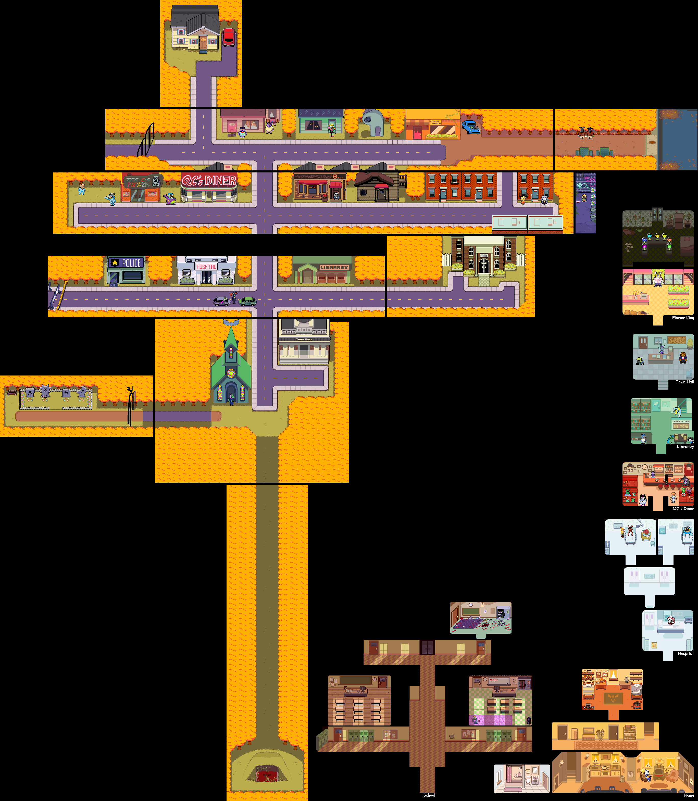 File Hometown Map png The Deltarune Wiki