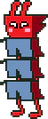 Bloxer in Castle Town made of 3 pairs of pants