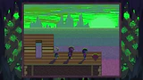 Dynamic Border for the outside of East Flower Castle lit by the green sun