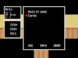 Cards as seen in the Light World inventory