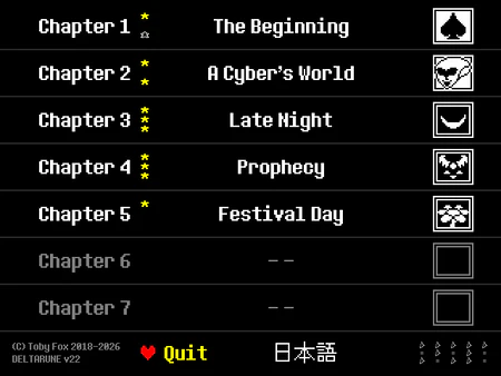 Chapter - The Deltarune Wiki