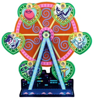 Cyber City Ferris Wheel Acrylic Standee merch.png