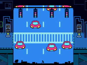 Cyber City location traffic lights.png
