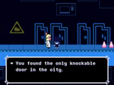 The Annoying Dog sign in Cyber City
