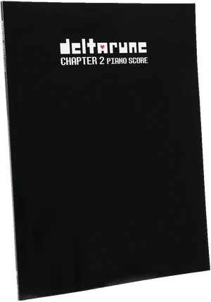 DELTARUNE Chapter 2 Piano Score Book merch.png