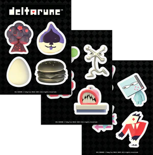 DELTARUNE NPC Sticker Sheet merch.png