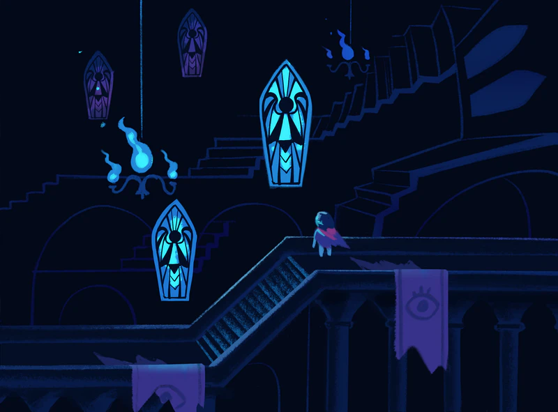 File:Dark Sanctuary artwork concept 2.png - The Deltarune Wiki