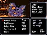 Darker Candy sold in Seam's Shop in Chapter 4