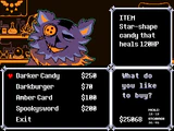 Darker Candy sold in Seam's Shop in Chapter 5