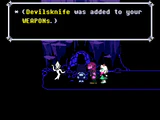 Obtaining Devilsknife from the Castle Town cliff