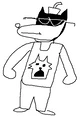 Concept art of Doggo