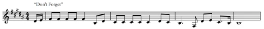 Don't Forget leitmotif.png
