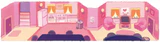 Concept art of the Dreemurr residence by Temmie Chang