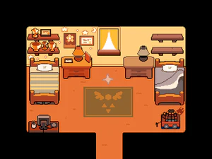 Dreemurr residence location Kris's room Chapter 4.png