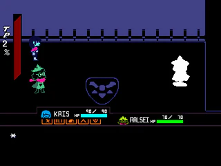 Performing the Hug Ralsei ACT.