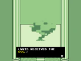 Kris obtaining an Egg in Mancountry in Chapter 3