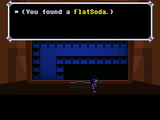 Picking up the FlatSoda from the ground