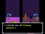 Obtaining 50 F$ from a treasure chest in the Cliffs