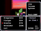 GreenTea sold at Green's Shop