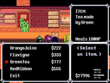 GreenTea sold at Ideal Diner