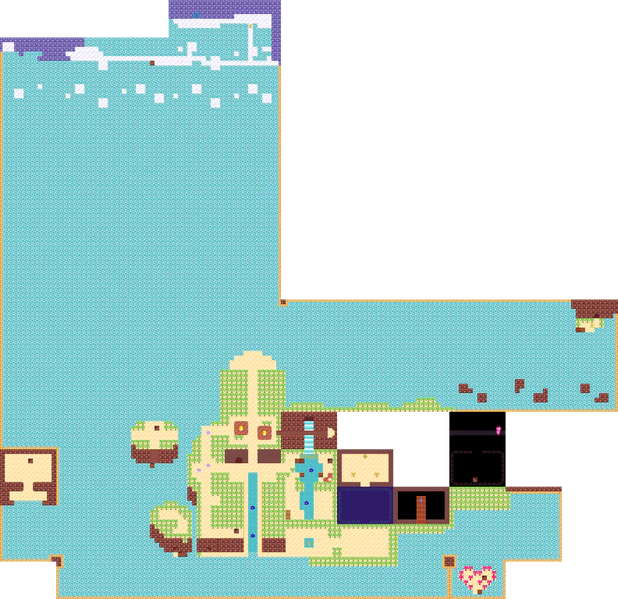 File:Island Board (Original Game) map.png - The Deltarune Wiki