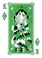 The original design of the King of Diamonds in kanotynes's custom deck